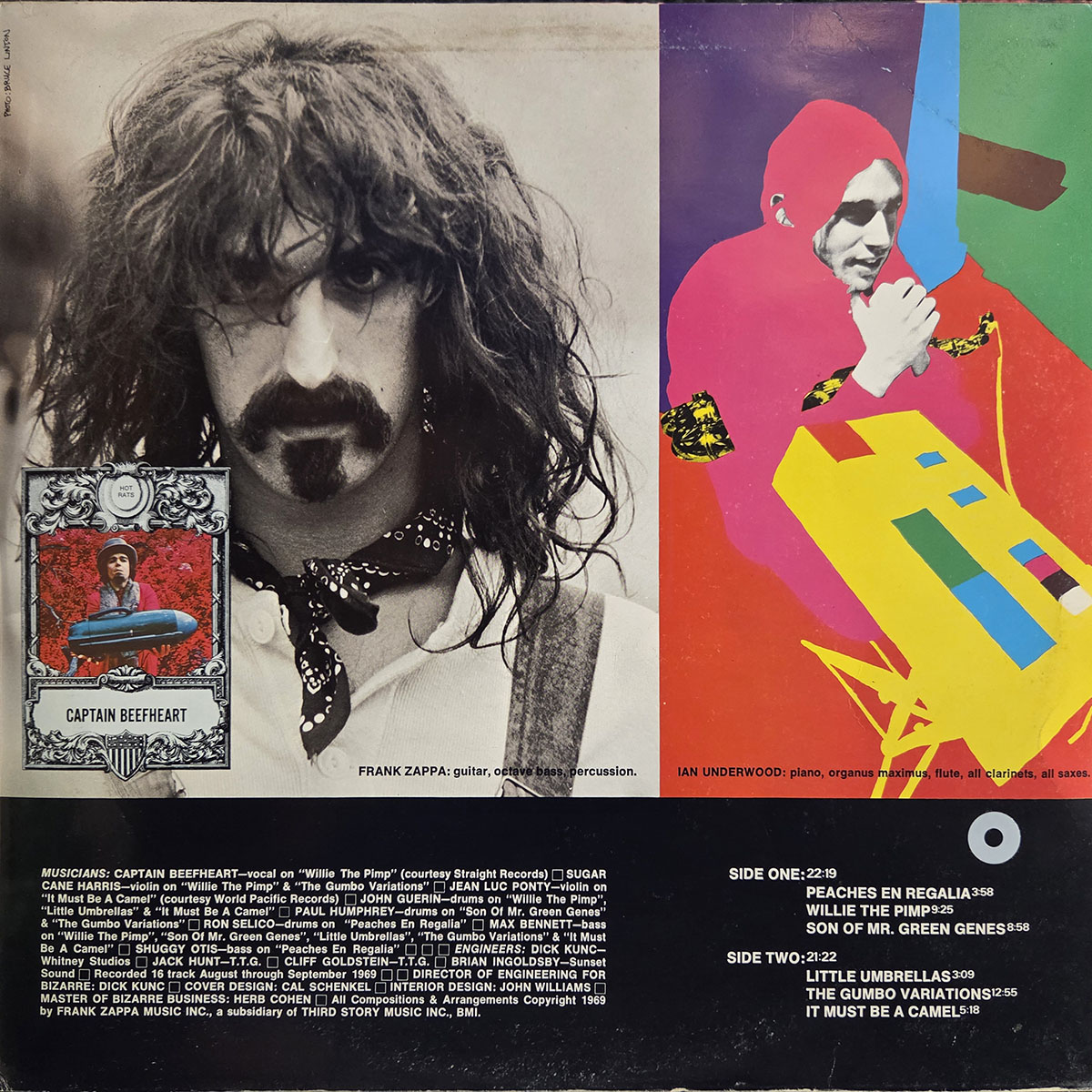 Hot rats - FRANK ZAPPA Płyta winylowa LP - Vinylhouse - sklep z muzyką na płytach winylowych