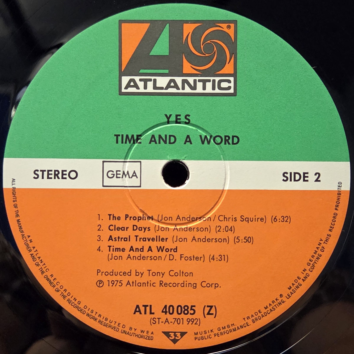 Time and a word - YES Płyta winylowa LP - Vinylhouse - sklep z muzyką na płytach winylowych