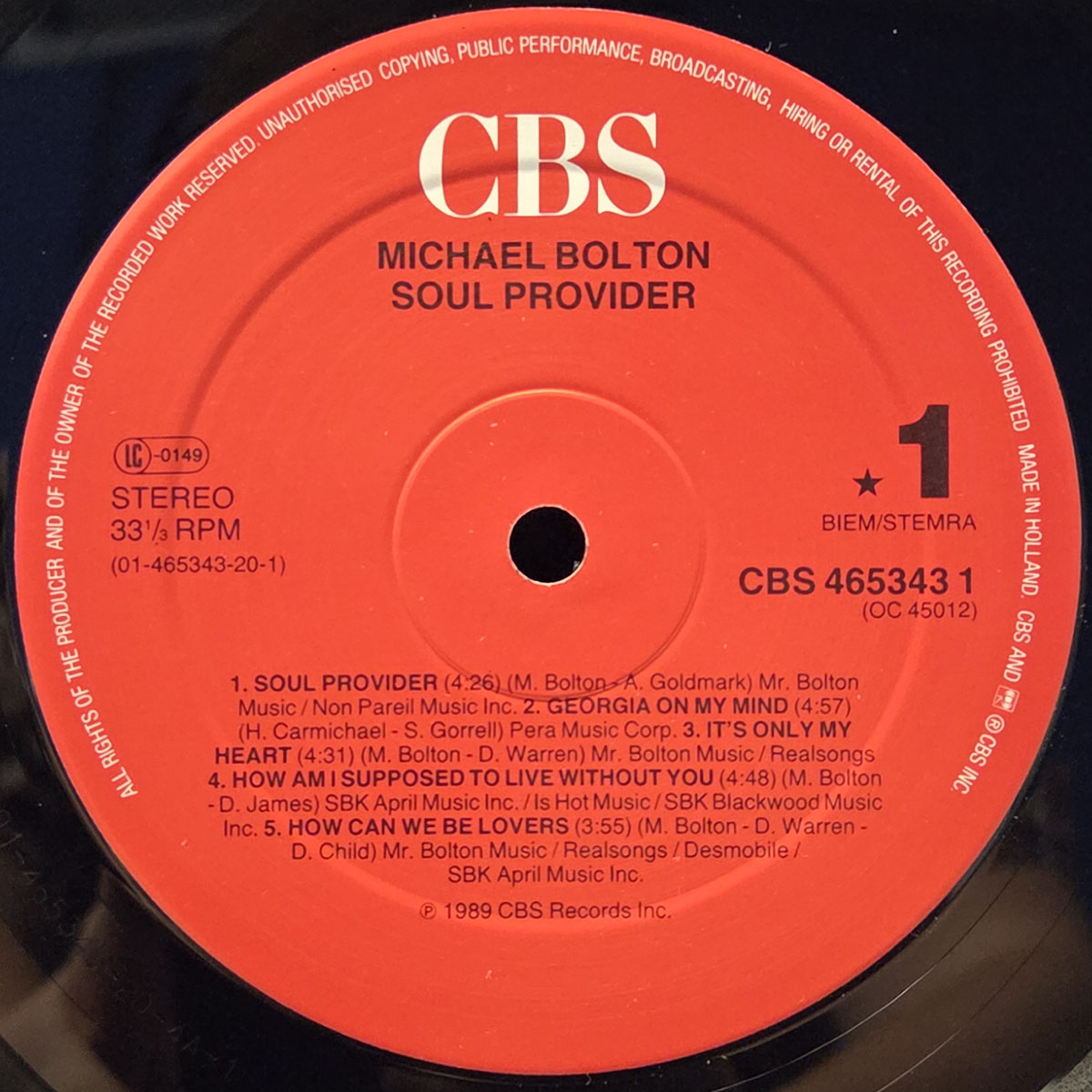 Soul provider - MICHAEL BOLTON Płyta winylowa LP - Vinylhouse - sklep z muzyką na płytach winylowych