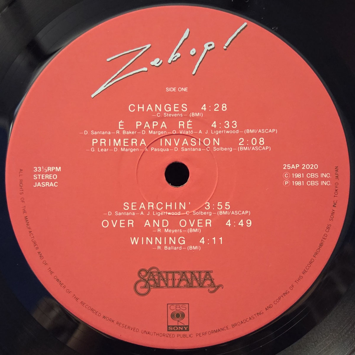 Zebop! - SANTANA Płyta winylowa LP - Vinylhouse - sklep z muzyką na płytach winylowych