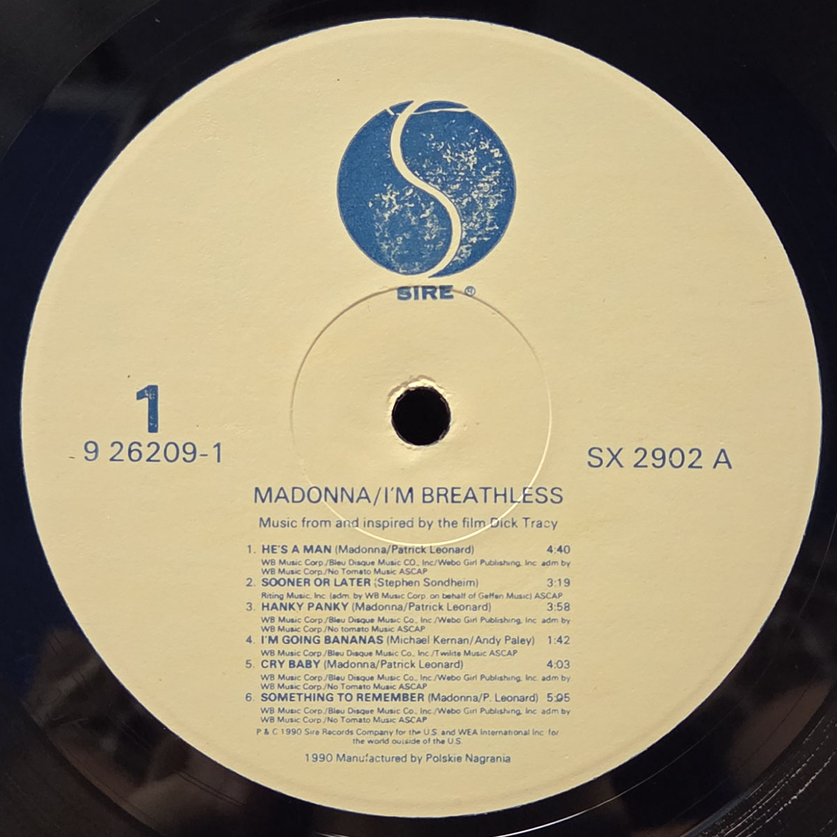 I'm breathless - MADONNA Płyta winylowa LP - Vinylhouse - sklep z muzyką na płytach winylowych