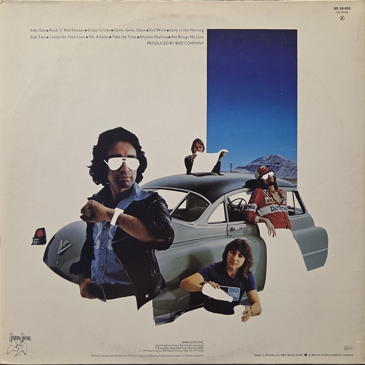 Desolation angels - BAD COMPANY Płyta winylowa LP - Vinylhouse - sklep z muzyką na płytach winylowych