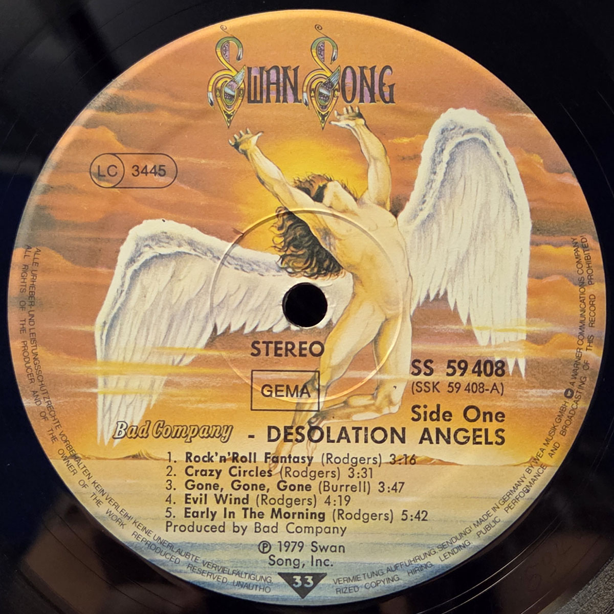 Desolation angels - BAD COMPANY Płyta winylowa LP - Vinylhouse - sklep z muzyką na płytach winylowych