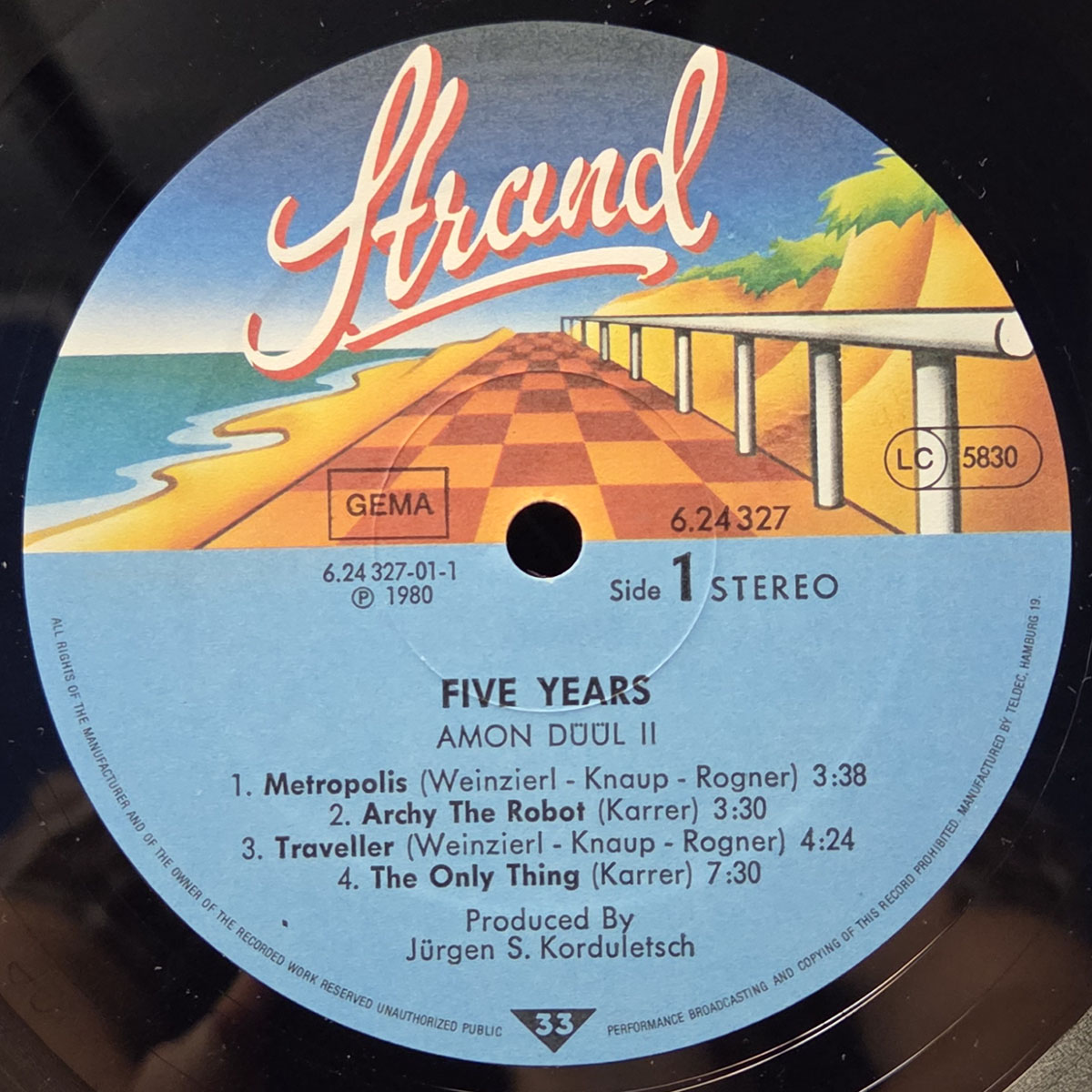 5 years - AMON DUUL 2 Płyta winylowa LP - Vinylhouse - sklep z muzyką na płytach winylowych