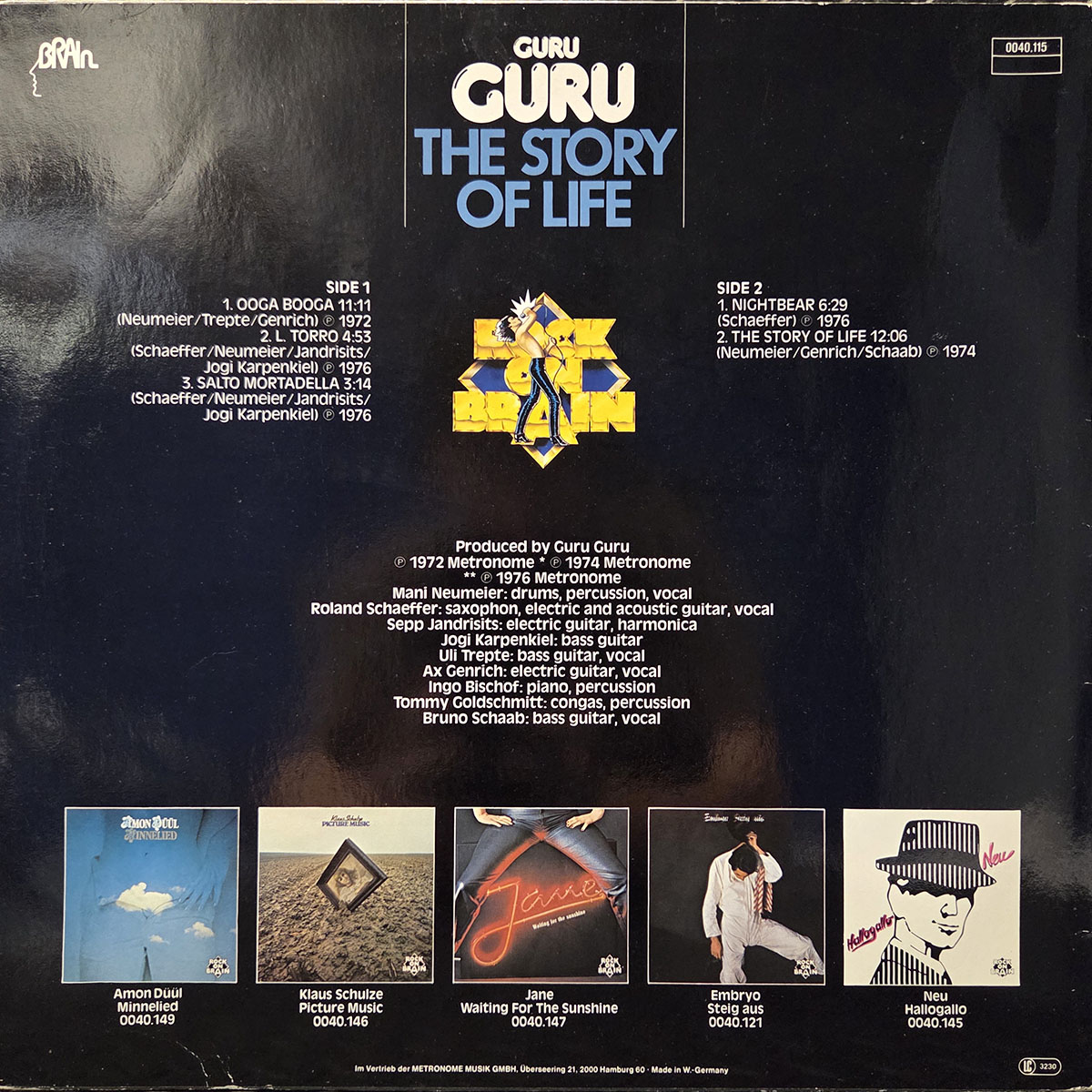 The story of life - GURU GURU Płyta winylowa LP - Vinylhouse - sklep z muzyką na płytach winylowych