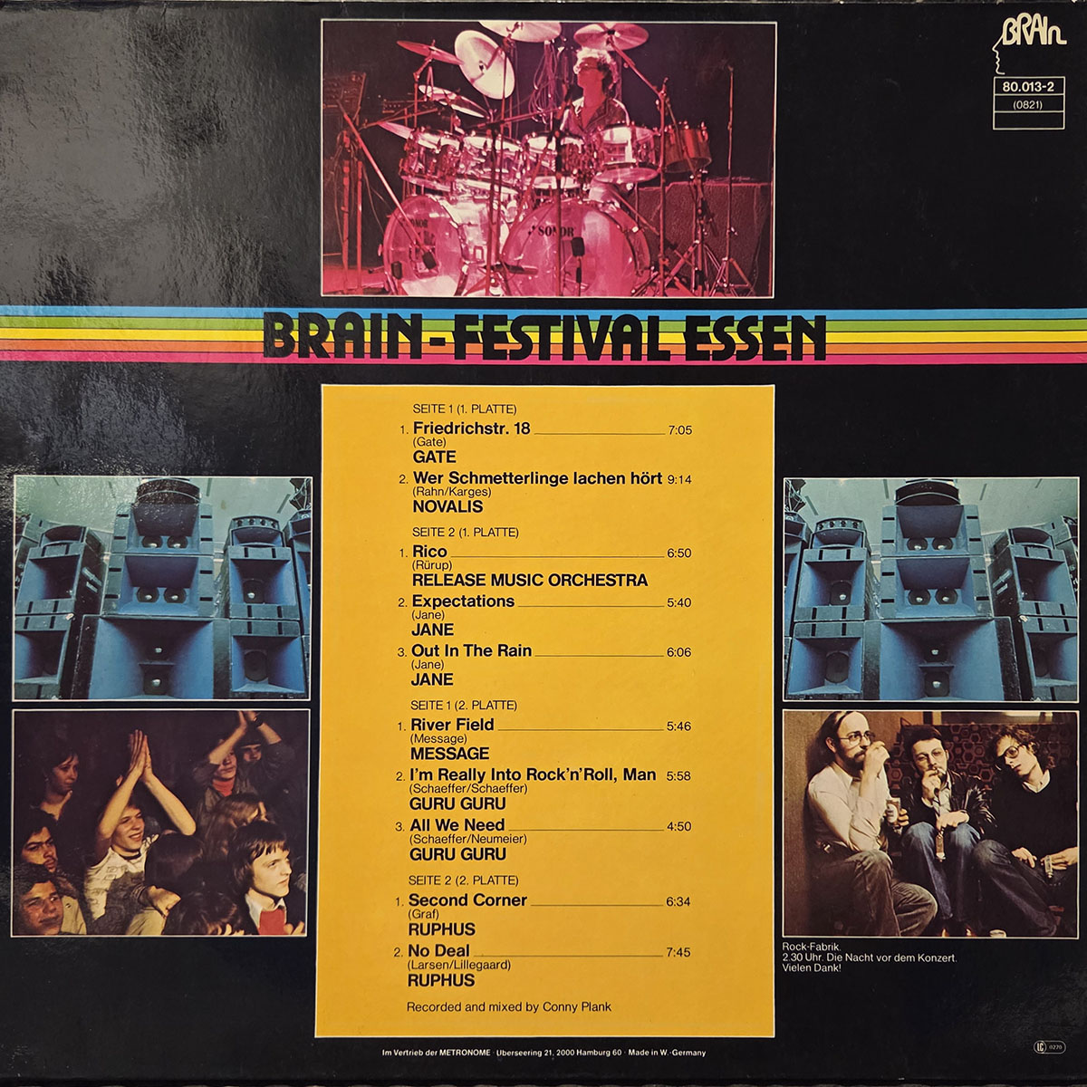 Brain - Festival Essen - KOMPILACJA Płyta winylowa LP - Vinylhouse - sklep z muzyką na płytach winylowych