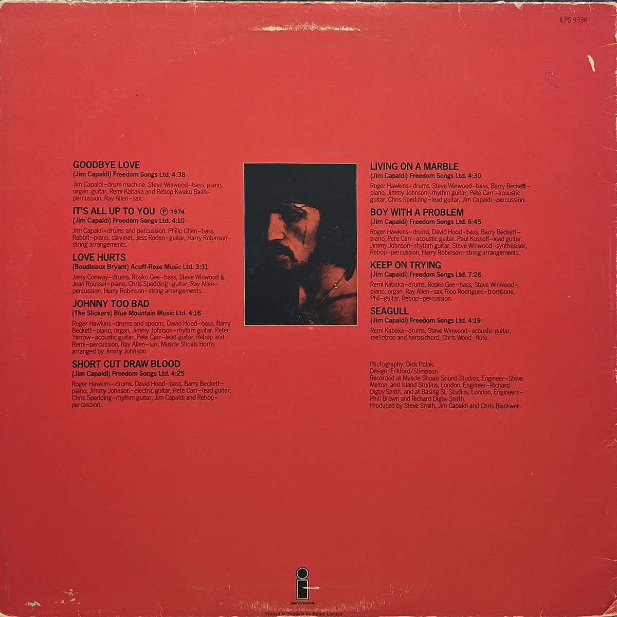 Short cut draw blood - JIM CAPALDI Plyta winylowa LP - Vinylhouse - sklep z muzyką na płytach winylowych