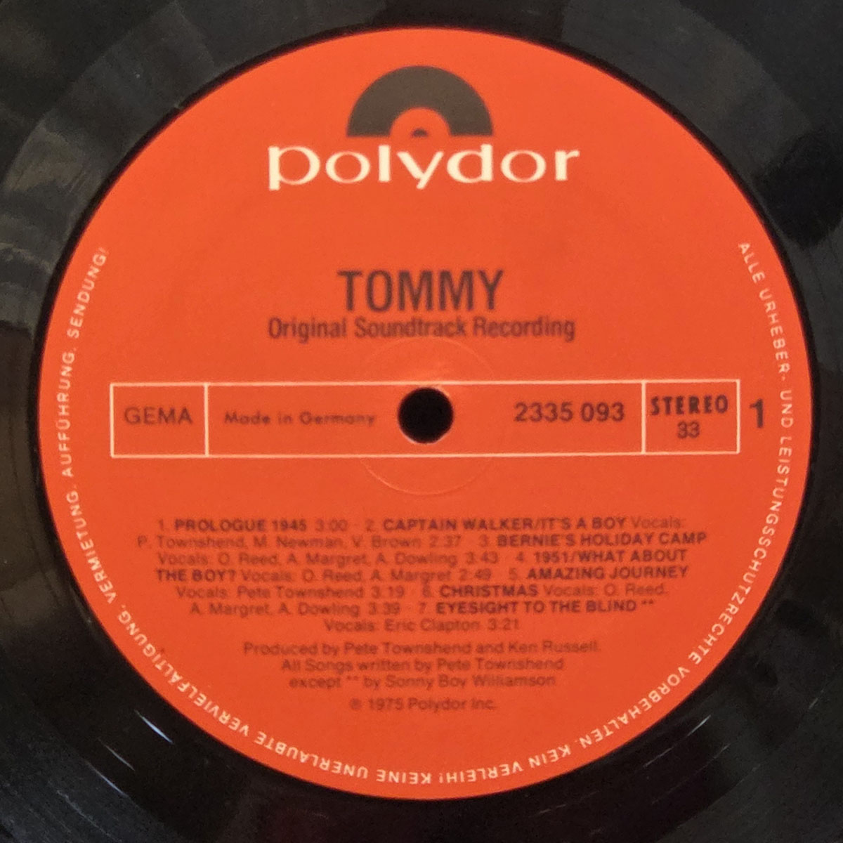 Tommy by THE WHO - SOUNDTRACK Płyta winylowa LP - Vinylhouse - sklep z muzyką na płytach winylowych