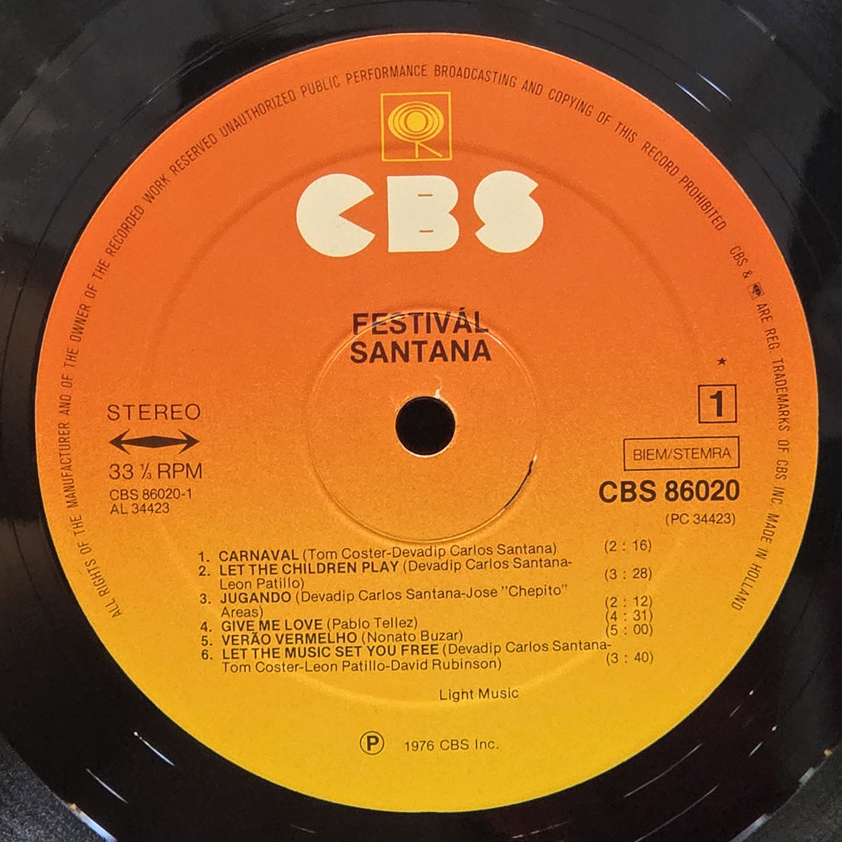 Festival - SANTANA Płyta winylowa LP - Vinylhouse - sklep z muzyką na płytach winylowych