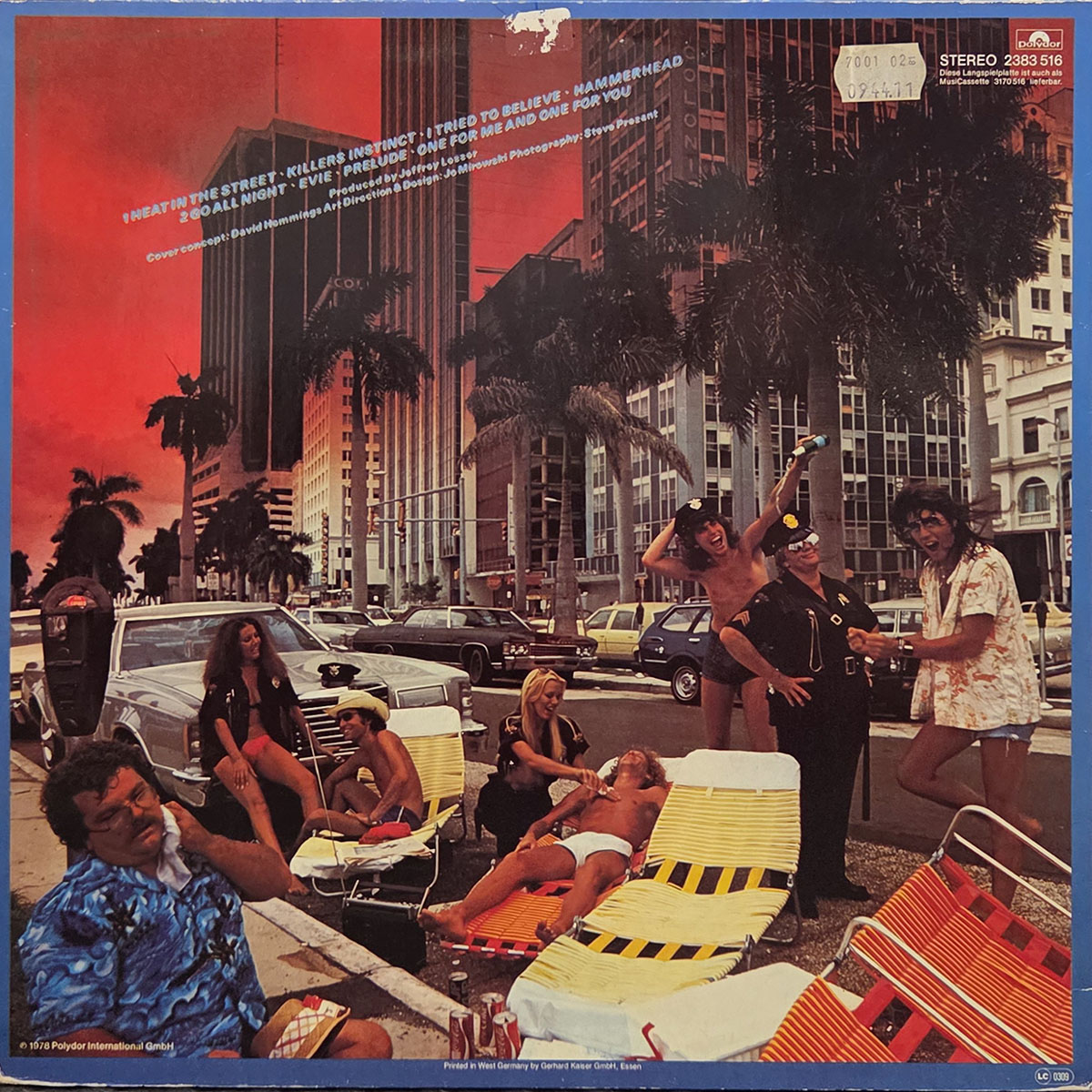 Heat in the street - PAT TRAVERS Płyta winylowa LP - Vinylhouse - sklep z muzyką na płytach winylowych