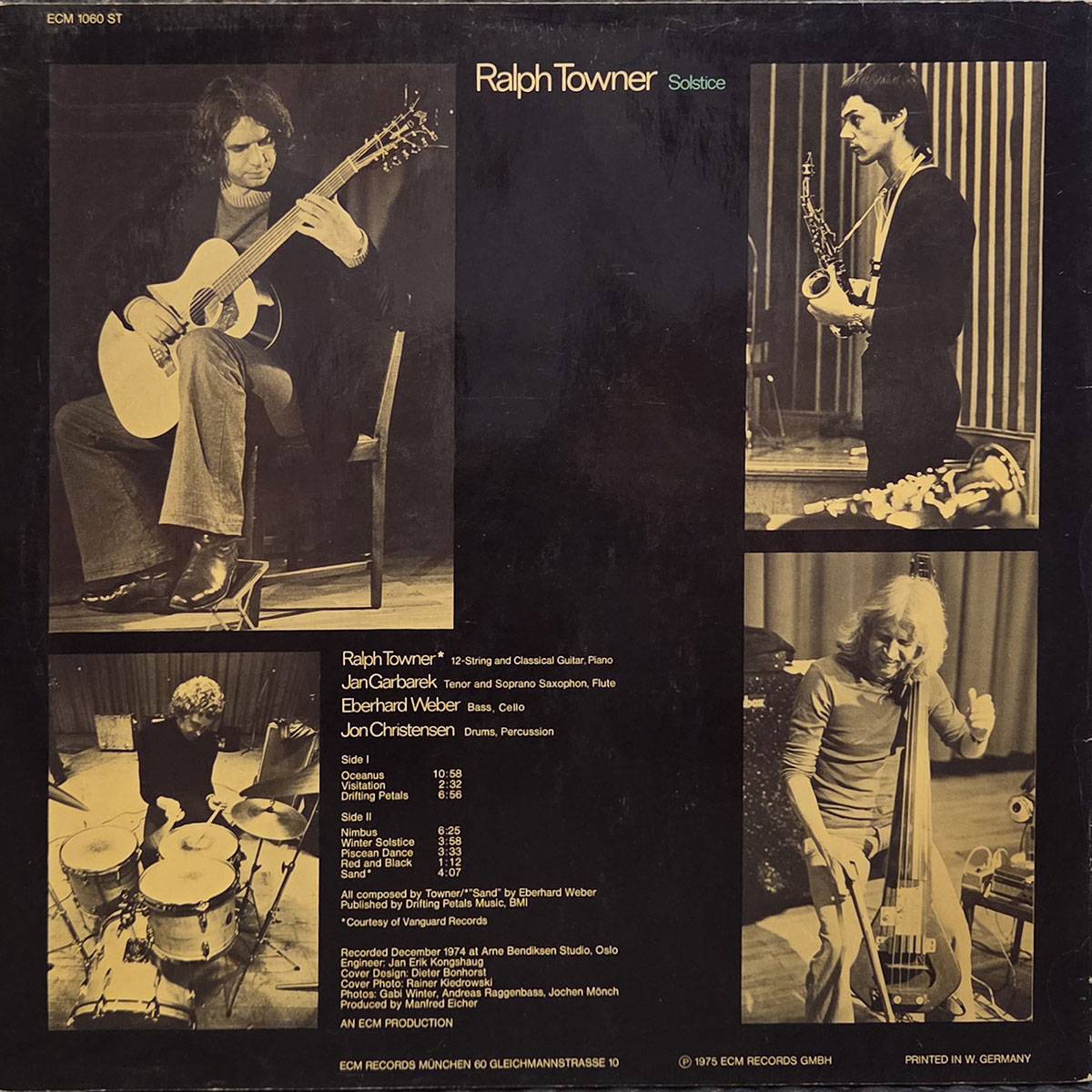 Solstice - RALPH TOWNER Płyta winylowa LP - Vinylhouse - sklep z muzyką na płytach winylowych