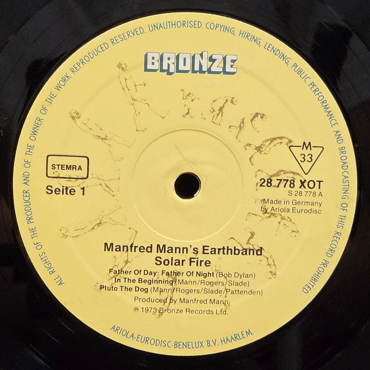 Solar fire - MANFRED MANN'S EARTH BAND Płyta winylowa LP - Vinylhouse - sklep z muzyką na płytach winylowych