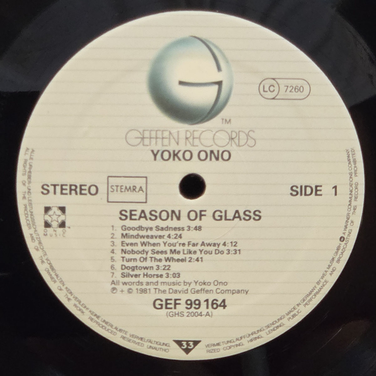 Season of glass - YOKO ONO Płyta winylowa LP - Vinylhouse - sklep z muzyką na płytach winylowych