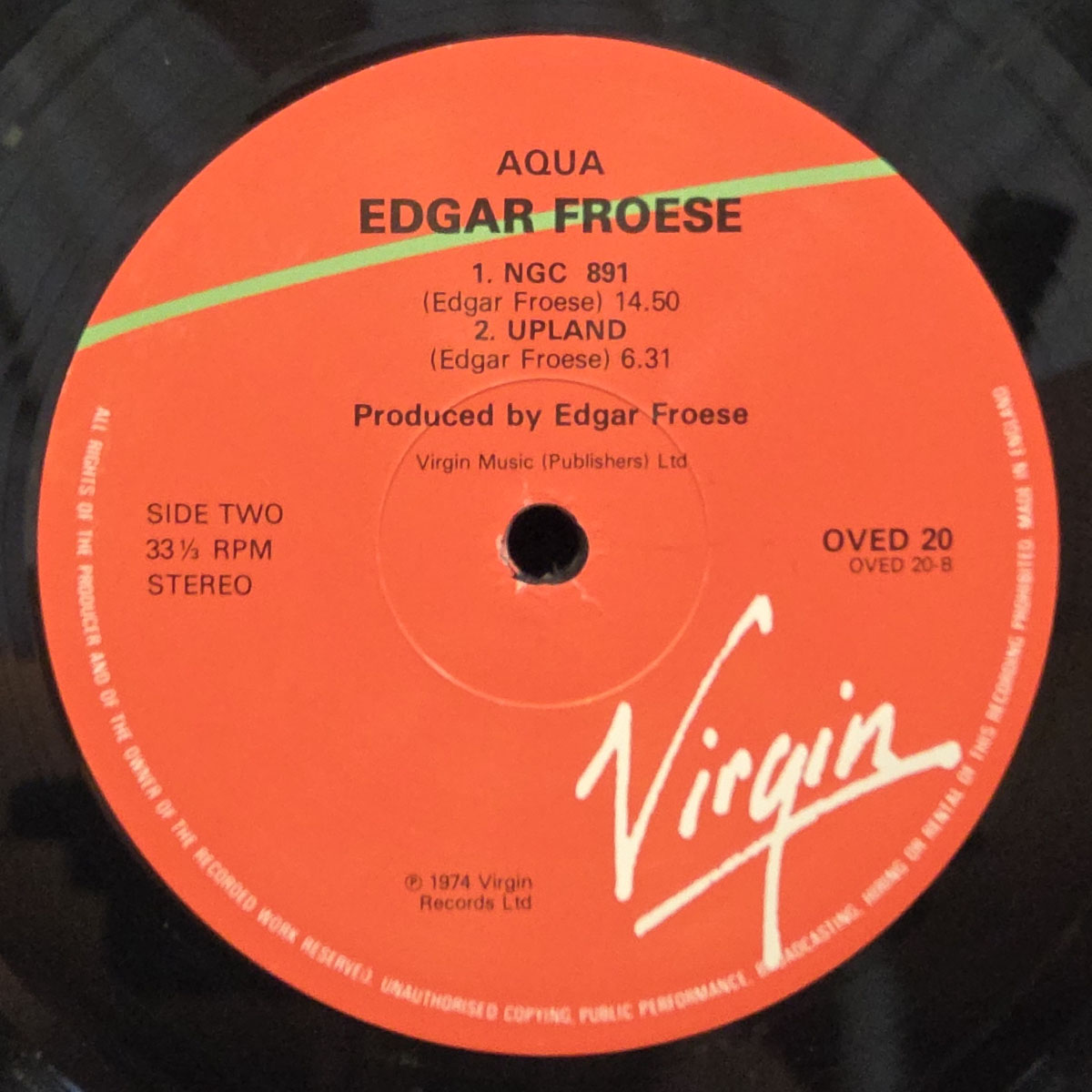 Aqua - EDGAR FROESE Płyta winylowa LP - Vinylhouse - sklep z muzyką na płytach winylowych