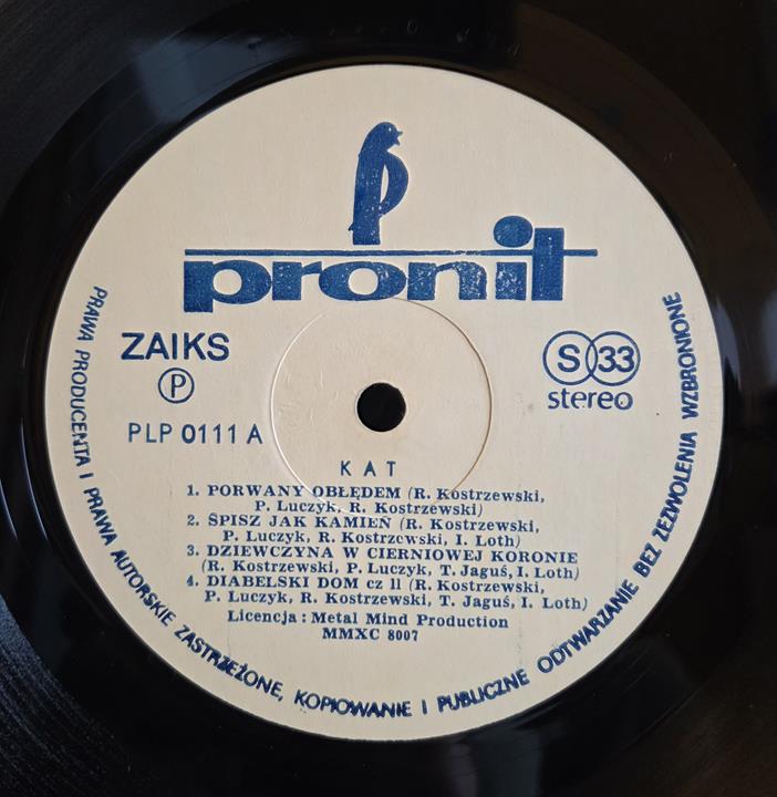 Oddech wymarłych światów - KAT Płyta winylowa LP - Vinylhouse - sklep z muzyką na płytach winylowych