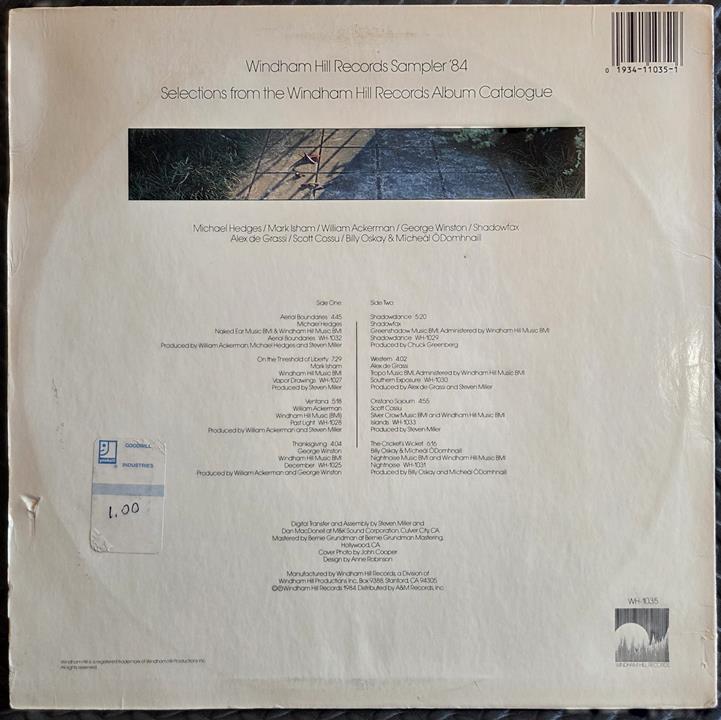 Windham Hill Records sampler '84 - KOMPILACJA Płyta winylowa LP - Vinylhouse - sklep z muzyką na płytach winylowych