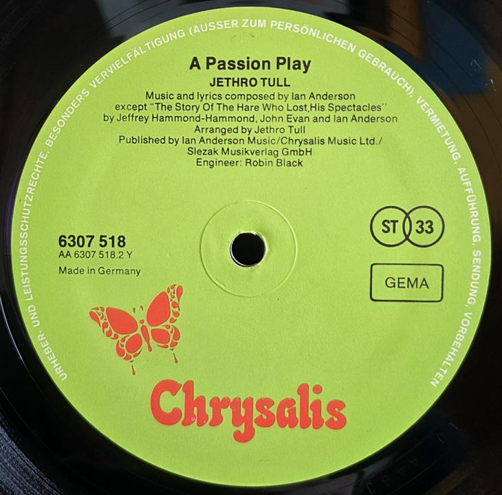 A passion play - JETHRO TULL Płyta winylowa LP - Vinylhouse - sklep z muzyką na płytach winylowych
