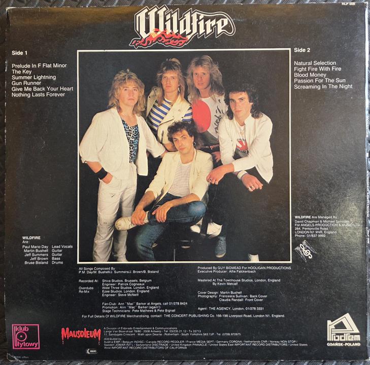 Summer lightning - WILDFIRE Płyta winylowa LP - Vinylhouse - sklep z muzyką na płytach winylowych