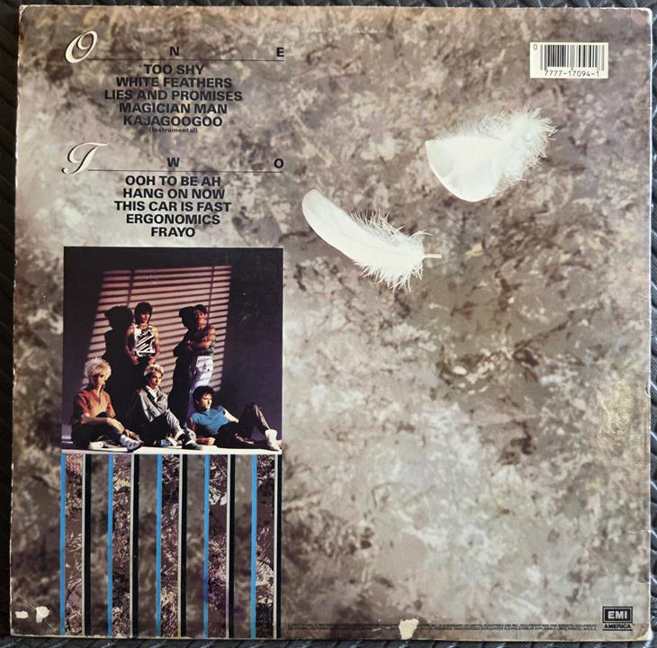 White feathers - KAJAGOOGOO Płyta winylowa LP - Vinylhouse - sklep z muzyką na płytach winylowych