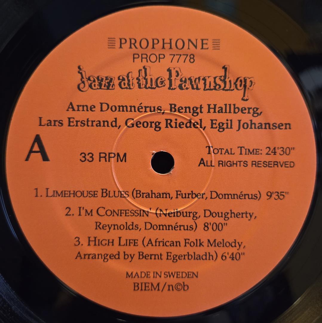 Jazz at the Pawnshop - JAZZ AT THE PAWNSHOP Płyta winylowa LP - Vinylhouse - sklep z muzyką na płytach winylowych