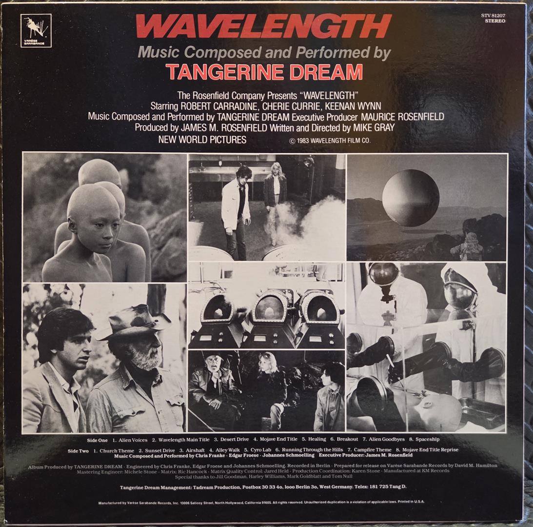 Wavelength / soundtrack - TANGERINE DREAM Płyta winylowa LP - Vinylhouse - sklep z muzyką na płytach winylowych