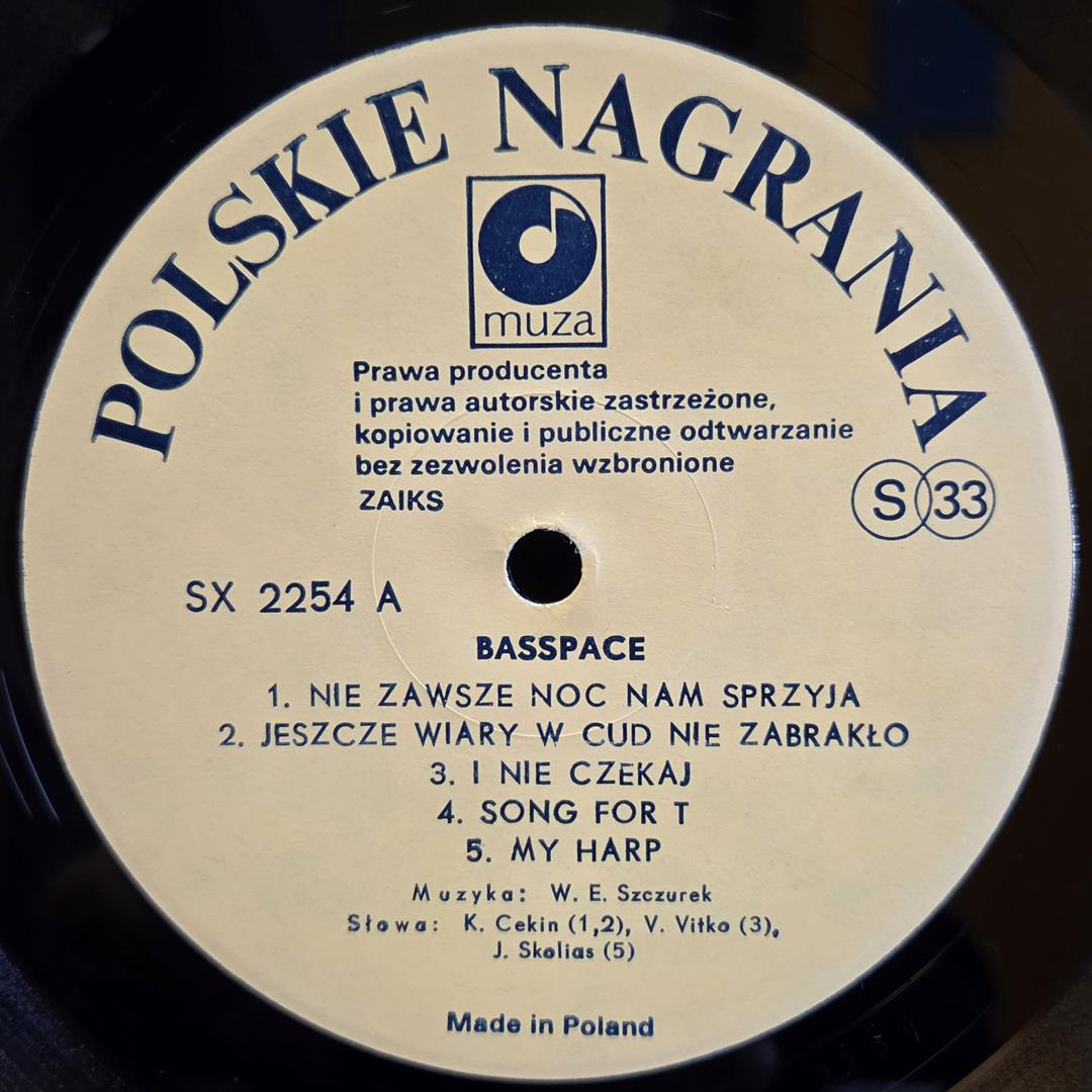 555555 - BASSSPACE Płyta winylowa LP - Vinylhouse - sklep z muzyką na płytach winylowych