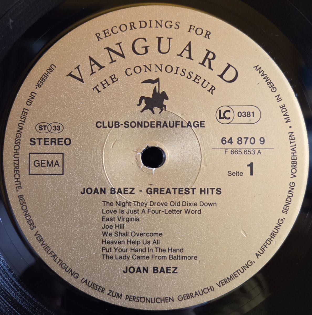 Greatest hits - JOAN BAEZ Płyta winylowa LP - Vinylhouse - sklep z muzyką na płytach winylowych