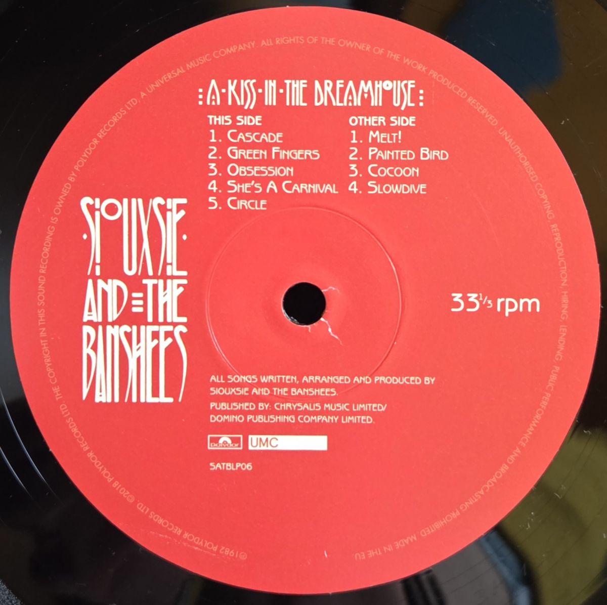 A kiss in the dreamhouse - SIOUXSIE AND THE BANSHEES Płyta winylowa LP - Vinylhouse - sklep z muzyką na płytach winylowych