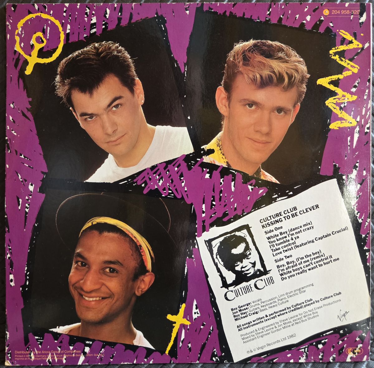 Kissing to be clever - CULTURE CLUB Płyta winylowa LP - Vinylhouse - sklep z muzyką na płytach winylowych