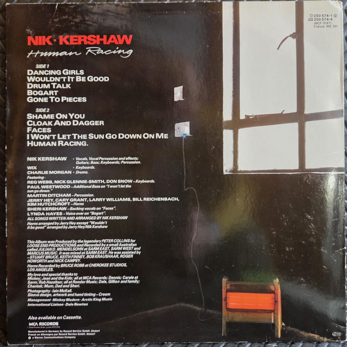 Human racing - NIK KERSHAW Płyta winylowa LP - Vinylhouse - sklep z muzyką na płytach winylowych