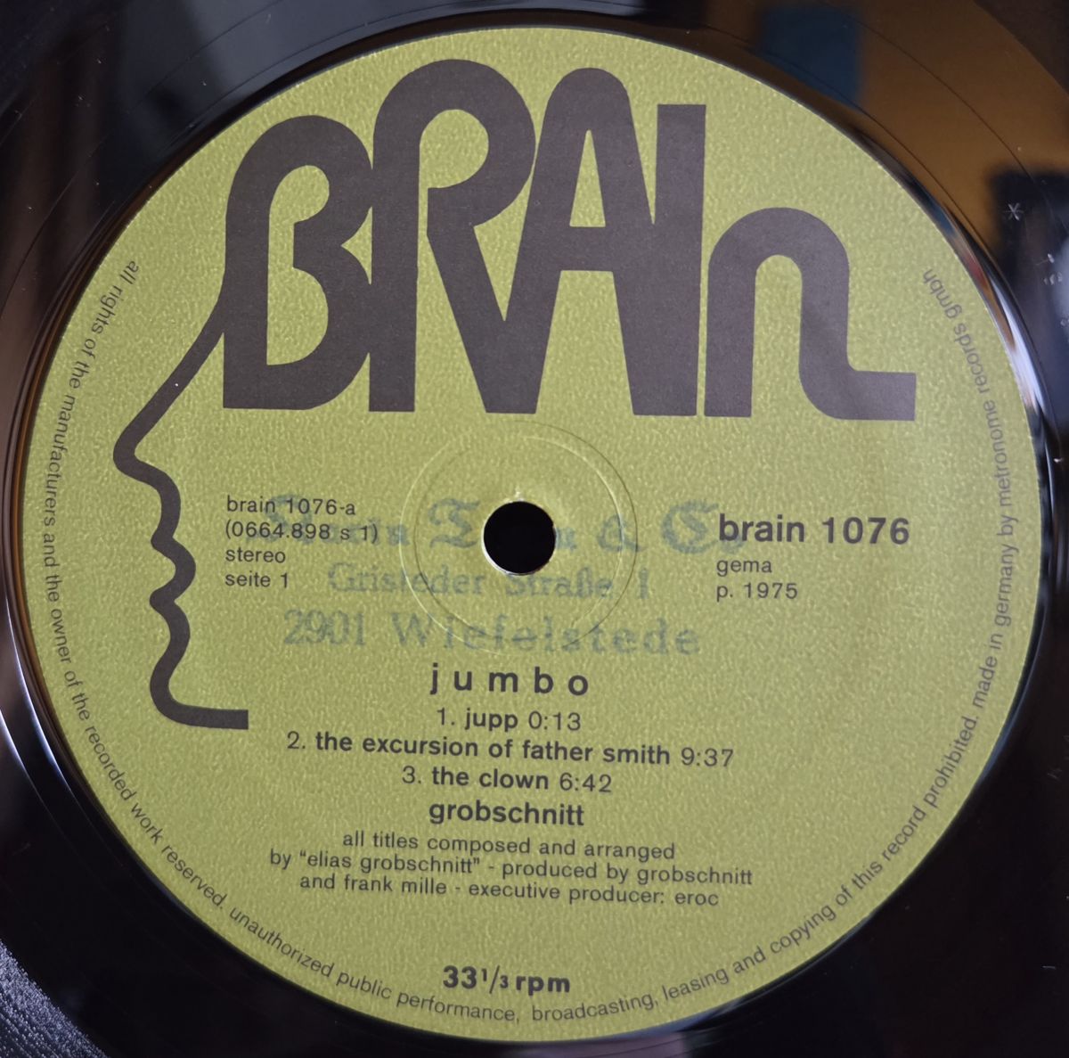 Jumbo - GROBSCHNITT Płyta winylowa LP - Vinylhouse - sklep z muzyką na płytach winylowych