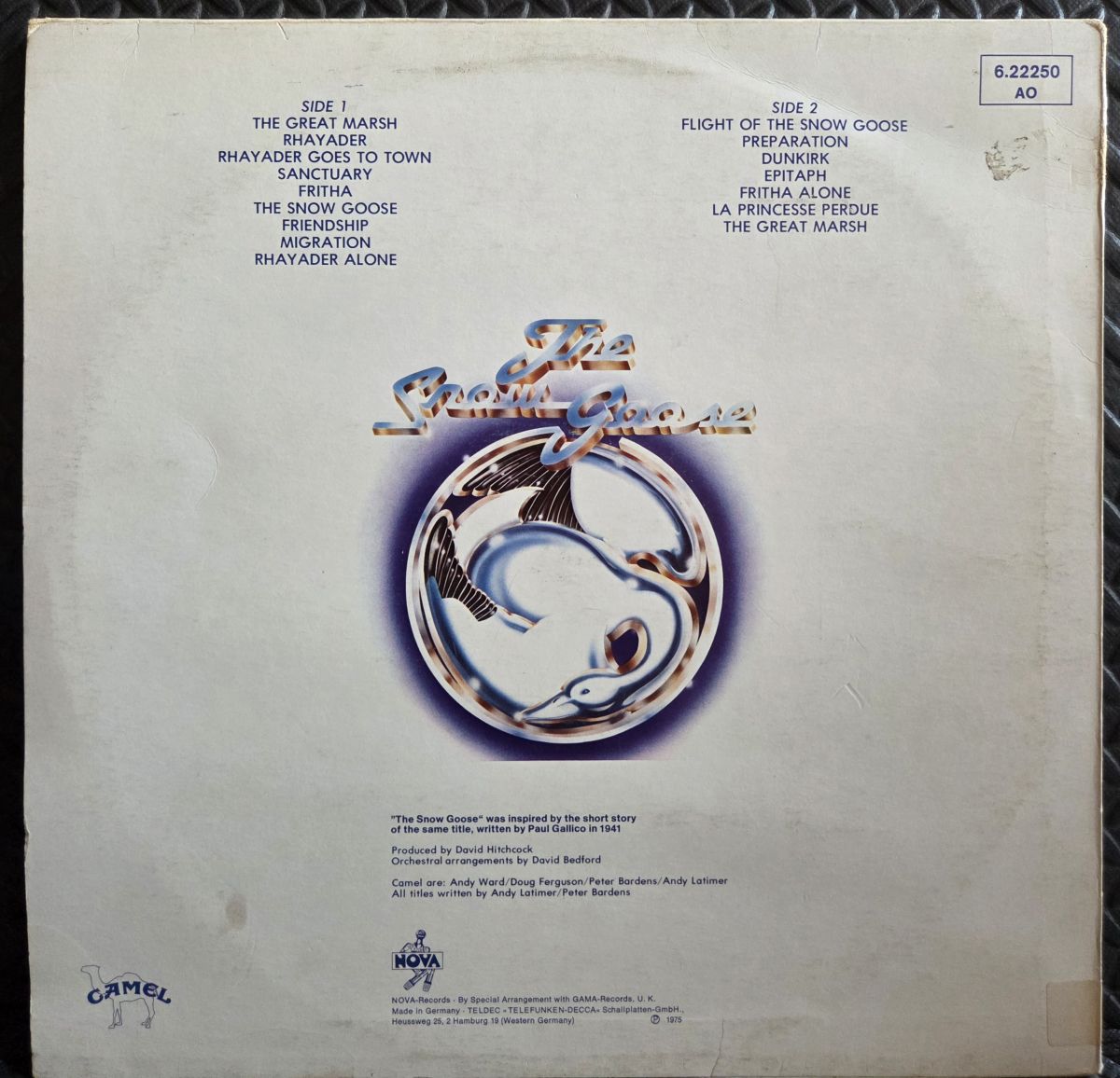The snow goose - CAMEL Płyta winylowa LP - Vinylhouse - sklep z muzyką na płytach winylowych