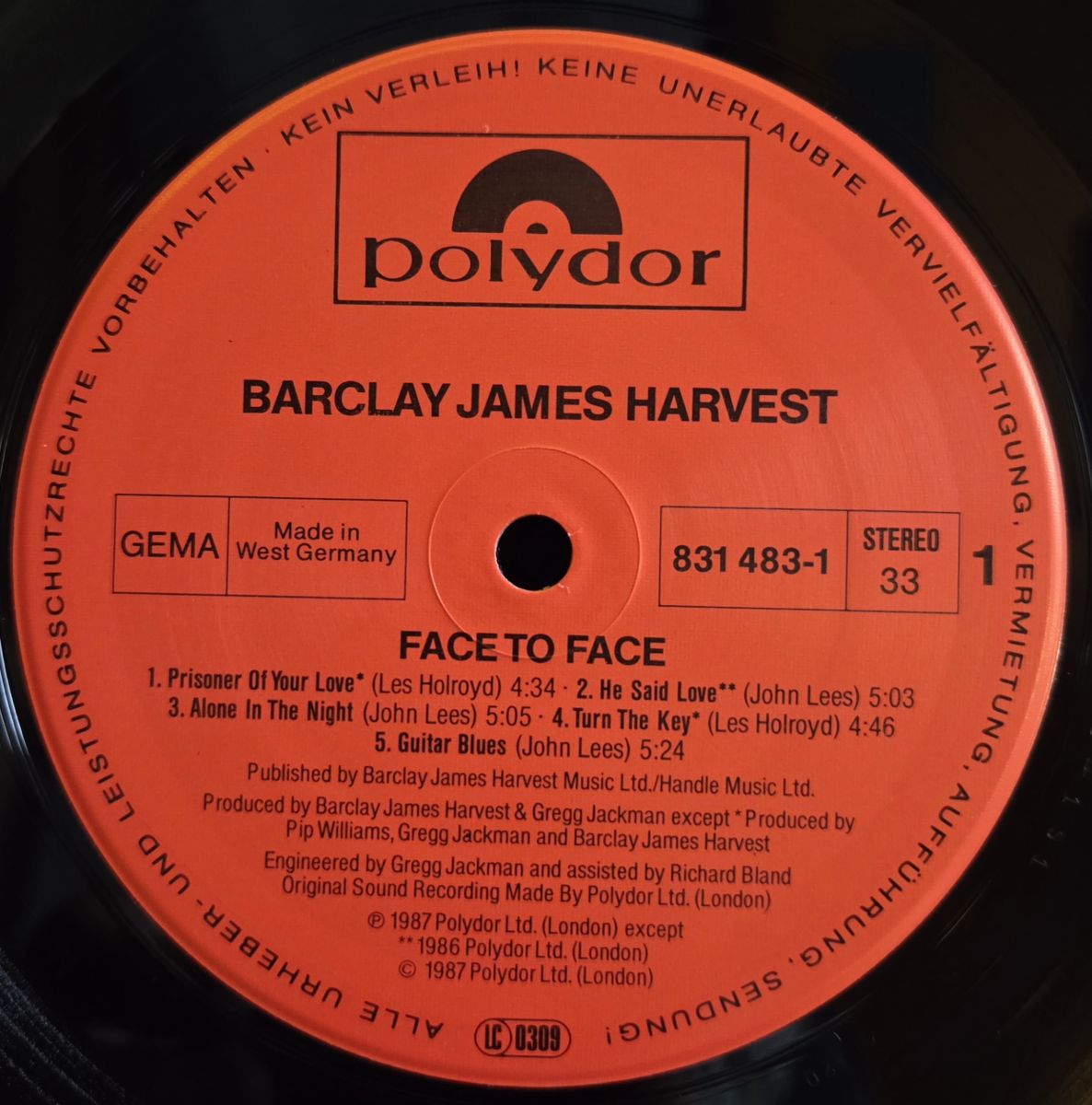 Face to face - BARCLAY JAMES HARVEST Płyta winylowa LP - Vinylhouse - sklep z muzyką na płytach winylowych