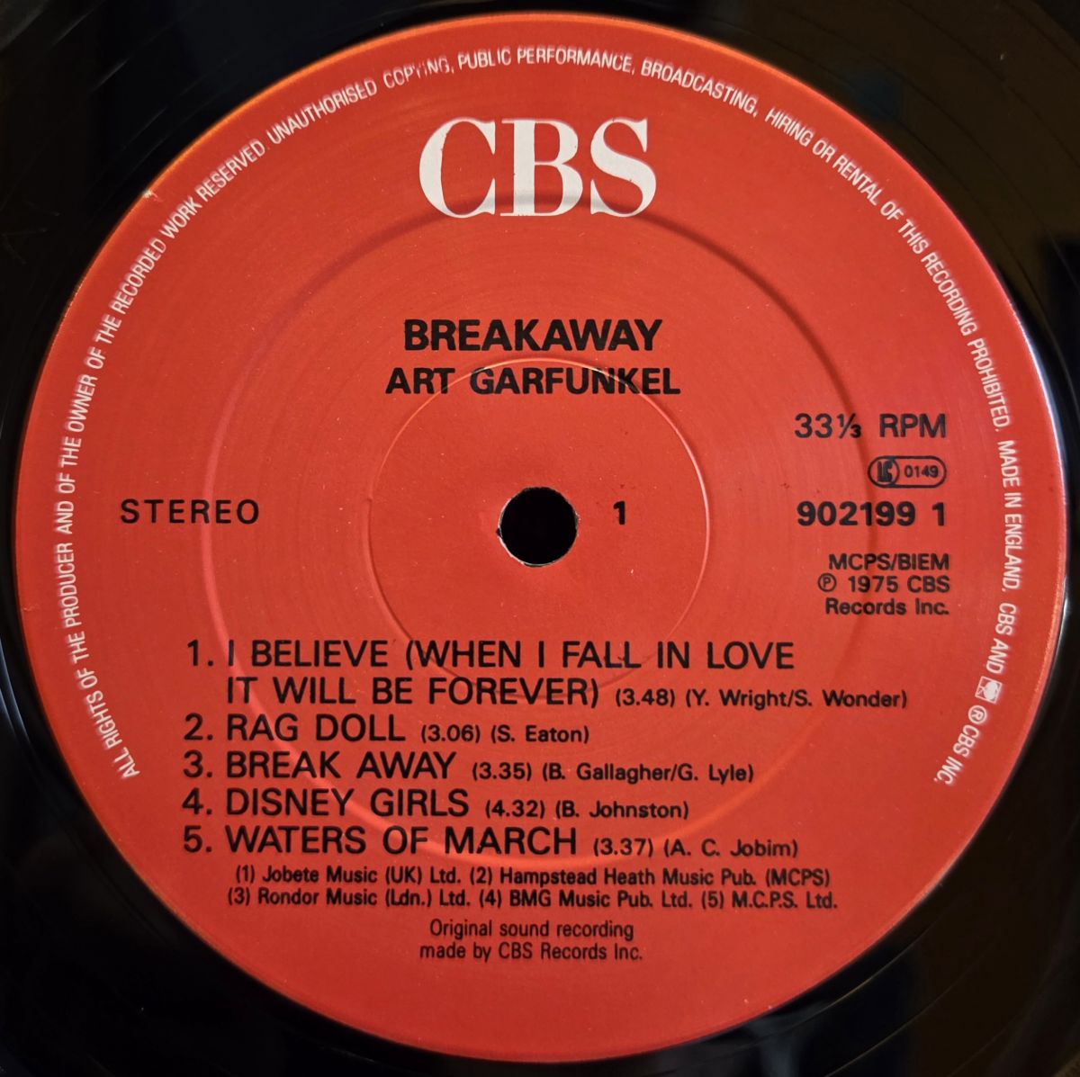Breakaway - ART GARFUNKEL Plyta winylowa LP - Vinylhouse - sklep z muzyką na płytach winylowych