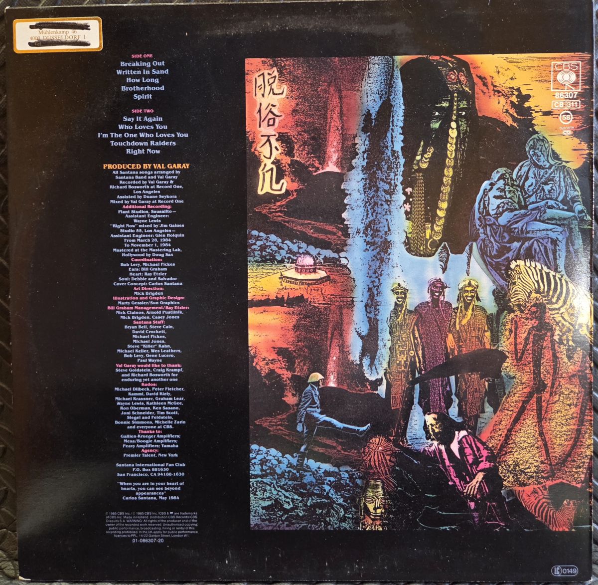 Beyond appearances - SANTANA Płyta winylowa LP - Vinylhouse - sklep z muzyką na płytach winylowych