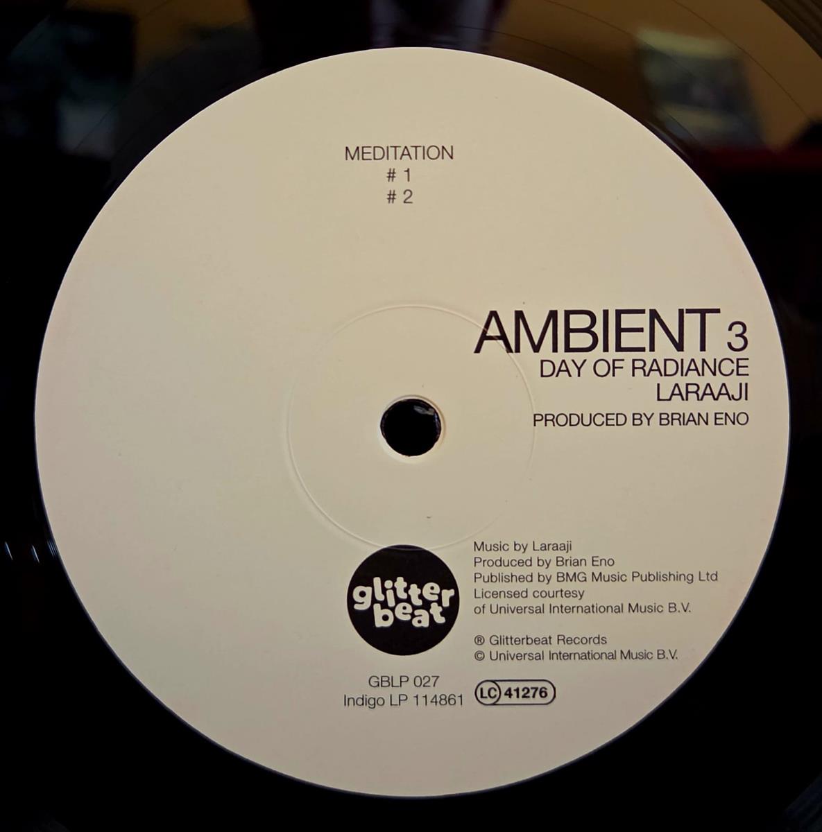 Ambient 3 / Day of radiance - LARAAJI / BRIAN ENO Płyta winylowa LP - Vinylhouse - sklep z muzyką na płytach winylowych