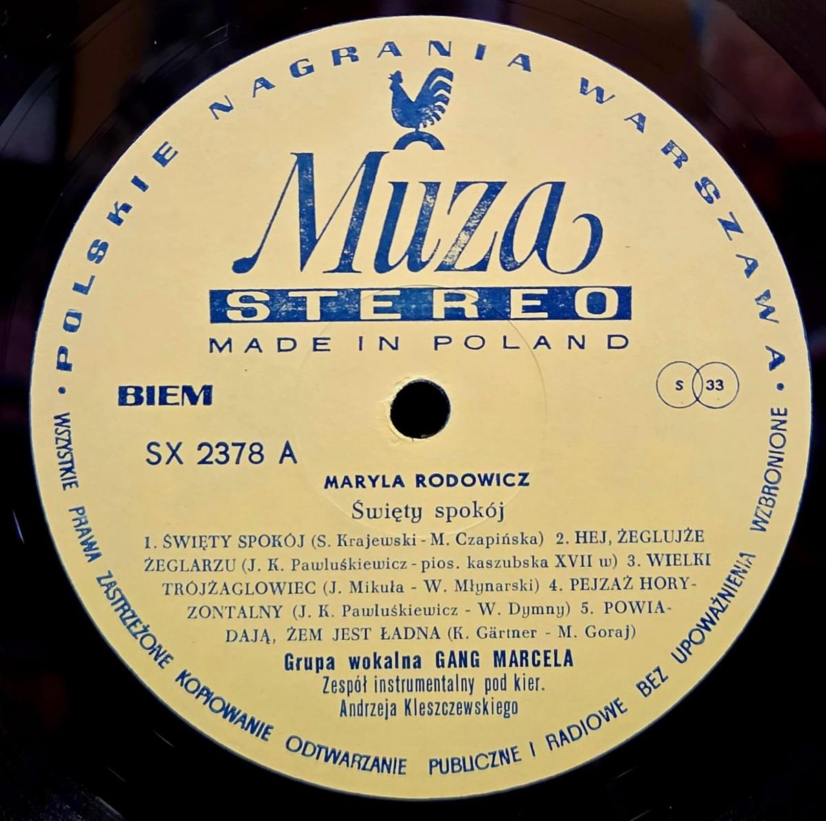 Święty spokój - MARYLA RODOWICZ Płyta winylowa LP - Vinylhouse - sklep z muzyką na płytach winylowych