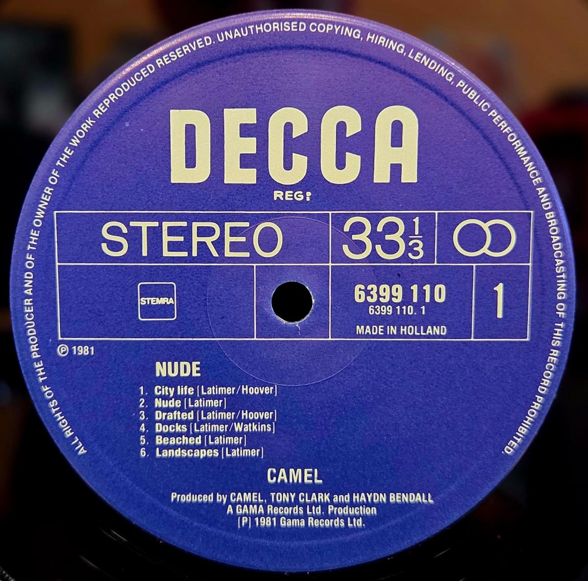 Nude - CAMEL Płyta winylowa LP - Vinylhouse - sklep z muzyką na płytach winylowych