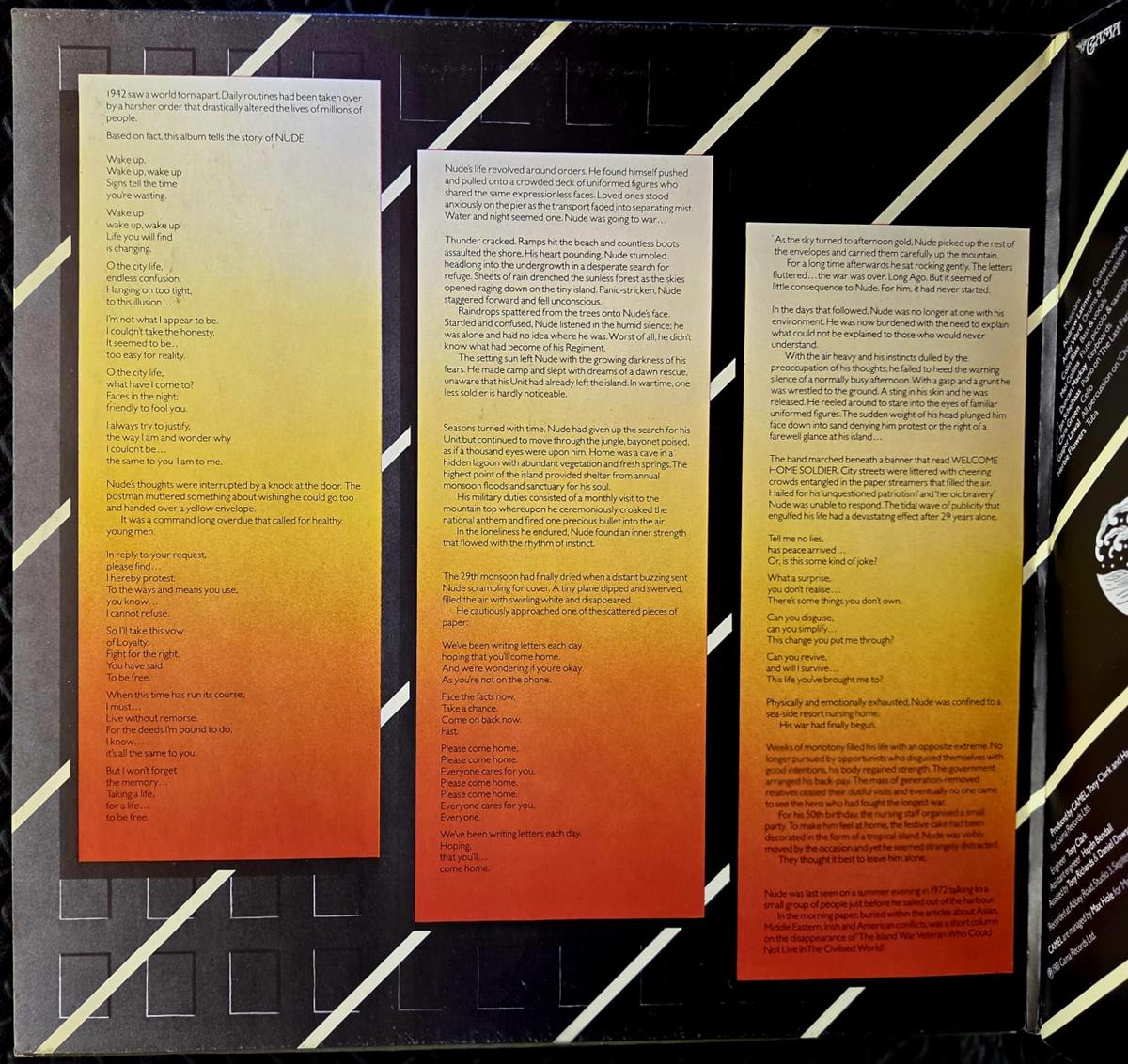 Nude - CAMEL Płyta winylowa LP - Vinylhouse - sklep z muzyką na płytach winylowych