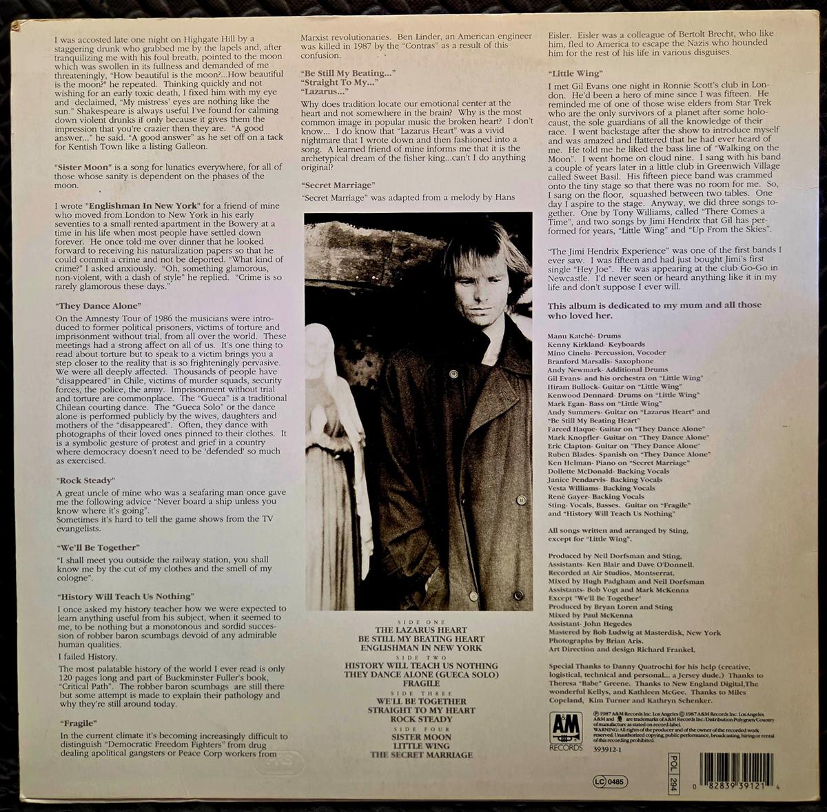 ... Nothing like the sun - STING Płyta winylowa LP - Vinylhouse - sklep z muzyką na płytach winylowych