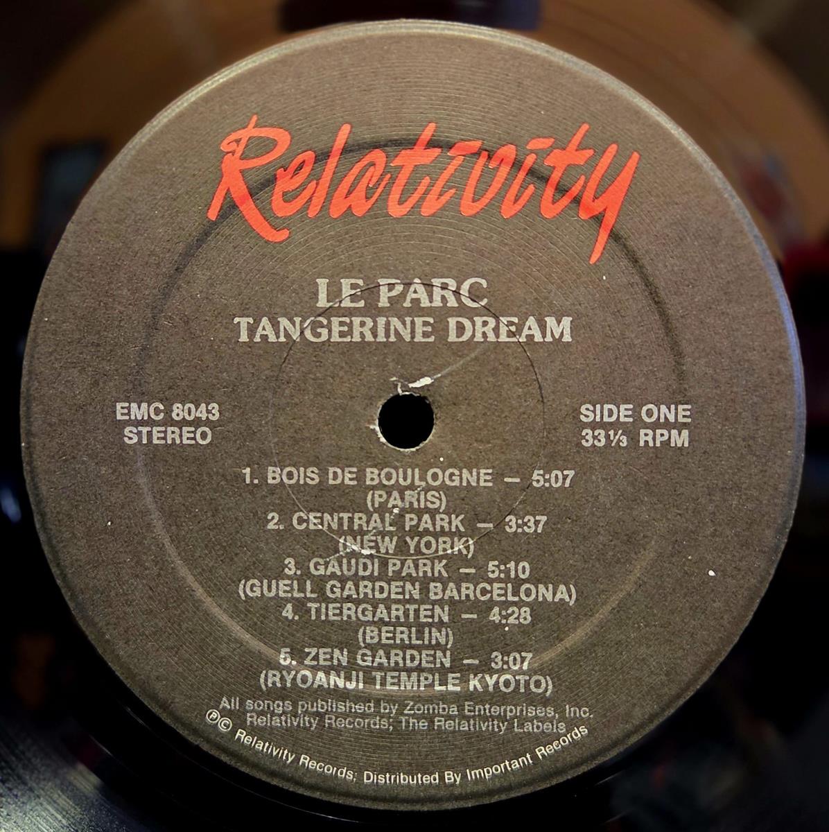 Le parc - TANGERINE DREAM Płyta winylowa LP - Vinylhouse - sklep z muzyką na płytach winylowych