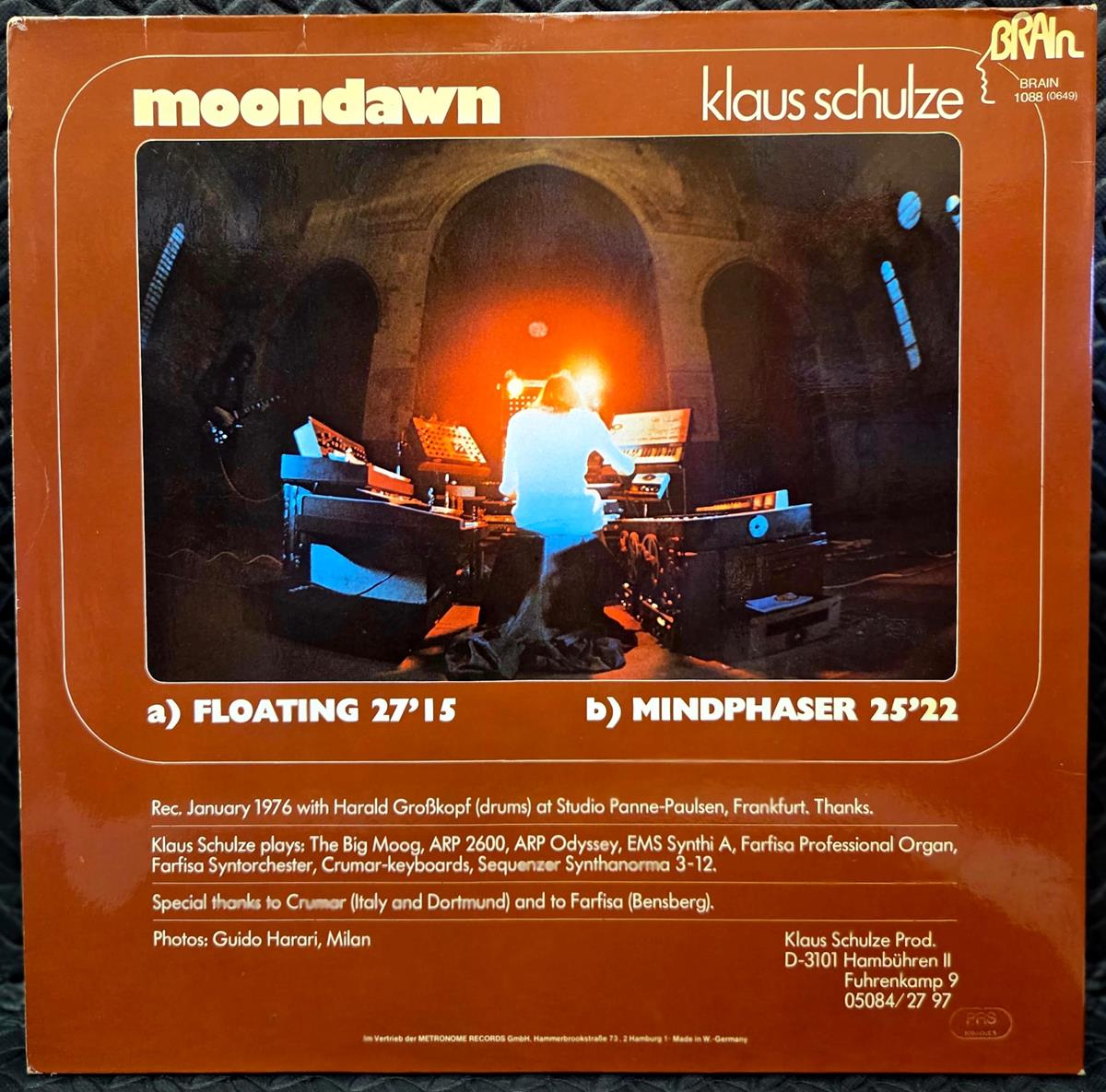 Moondawn - KLAUS SHULZE Płyta winylowa LP - Vinylhouse - sklep z muzyką na płytach winylowych