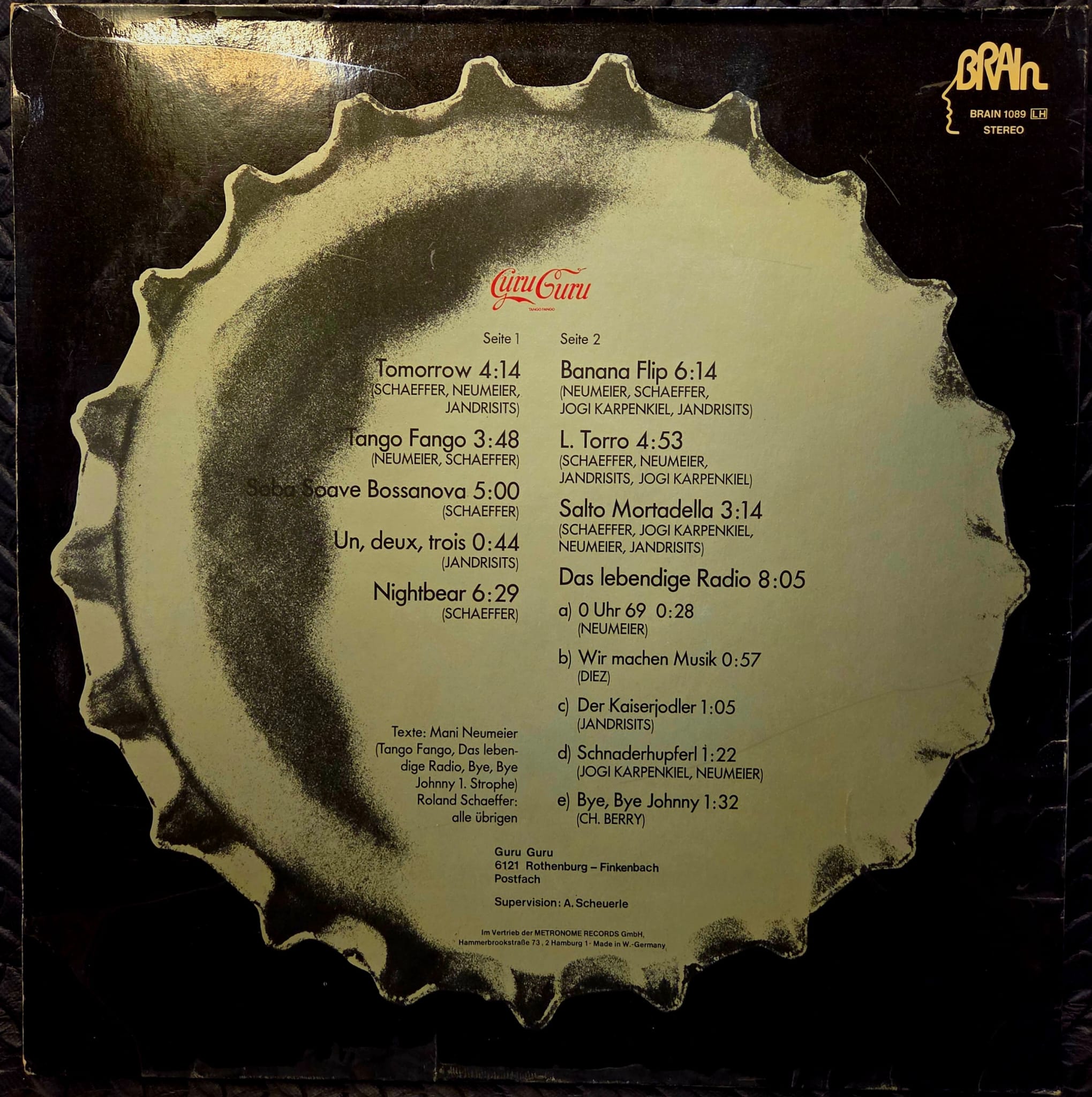 Tango fango - GURU GURU Płyta winylowa LP - Vinylhouse - sklep z muzyką na płytach winylowych