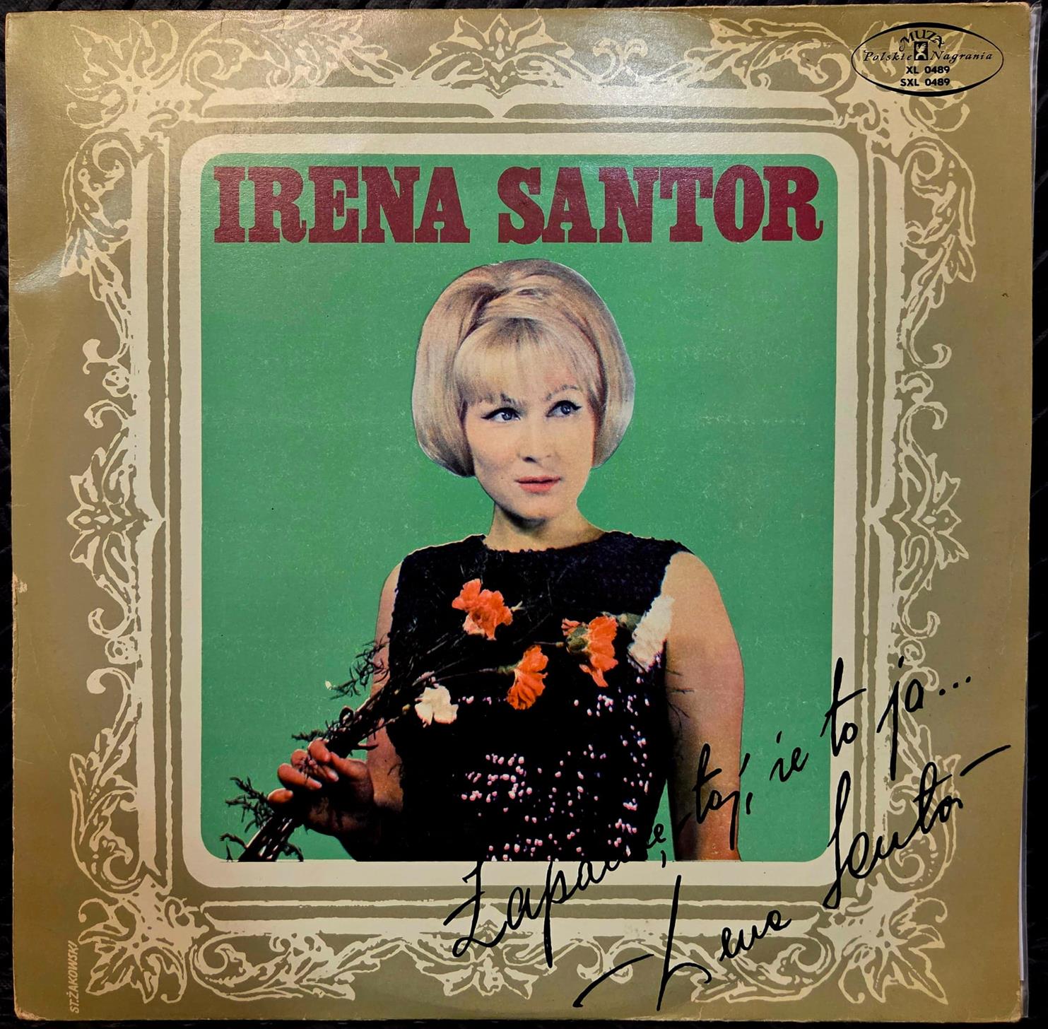 Zapamiętaj, że to ja - IRENA SANTOR Płyta winylowa LP - Vinylhouse - sklep z muzyką na płytach winylowych