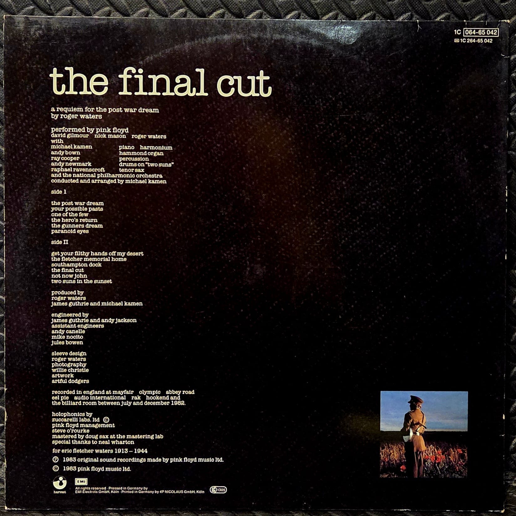 The final cut - PINK FLOYD Płyta winylowa LP - Vinylhouse - sklep z muzyką na płytach winylowych