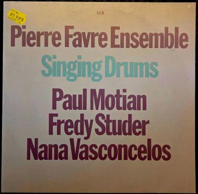 Singing drums - PIERRE FAVRE ENSEMBLE Płyta winylowa LP - Vinylhouse - sklep z muzyką na płytach winylowych