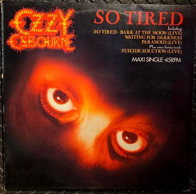 So tired - OZZY OSBOURNE Płyta winylowa MAXI SINGIEL - Vinylhouse - sklep z muzyką na płytach winylowych