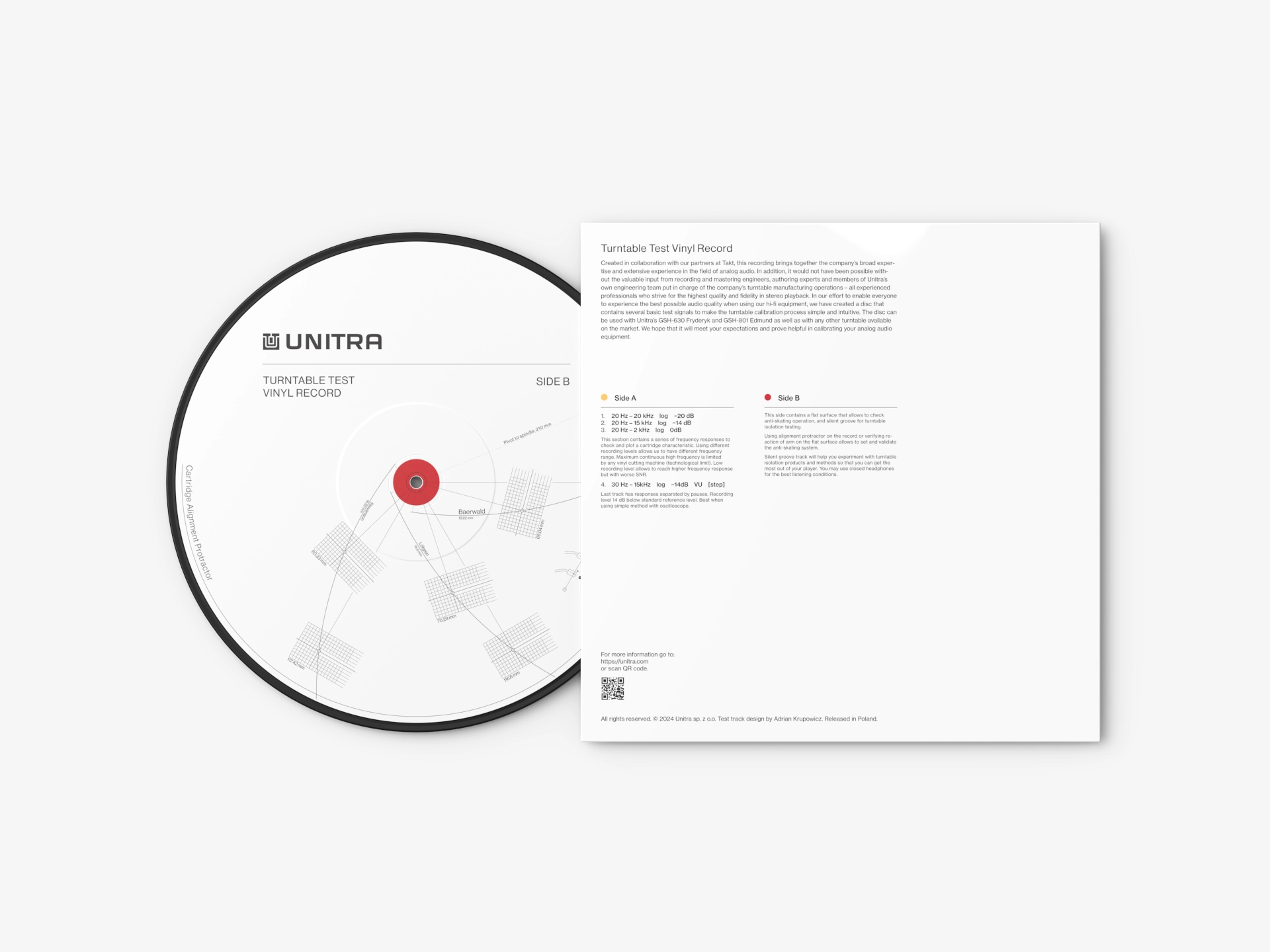 Płyta testowa - Standard Edition WT-1 - Vinylhouse - sklep z muzyką na płytach winylowych