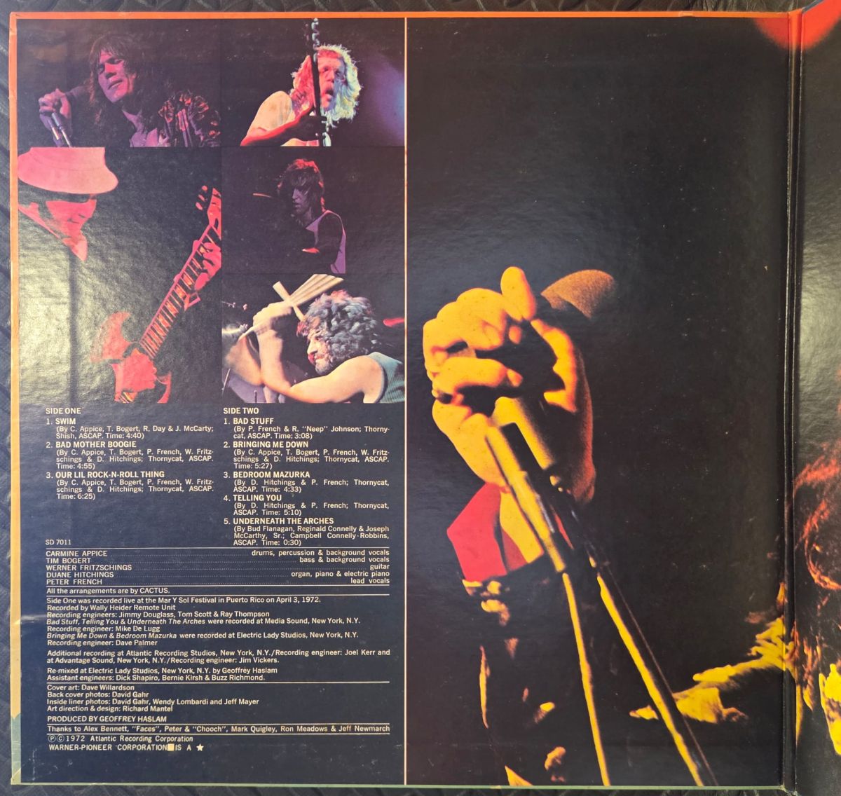 On stage in Puerto Rico and in the studio - CACTUS Płyta winylowa LP - Vinylhouse - sklep z muzyką na płytach winylowych
