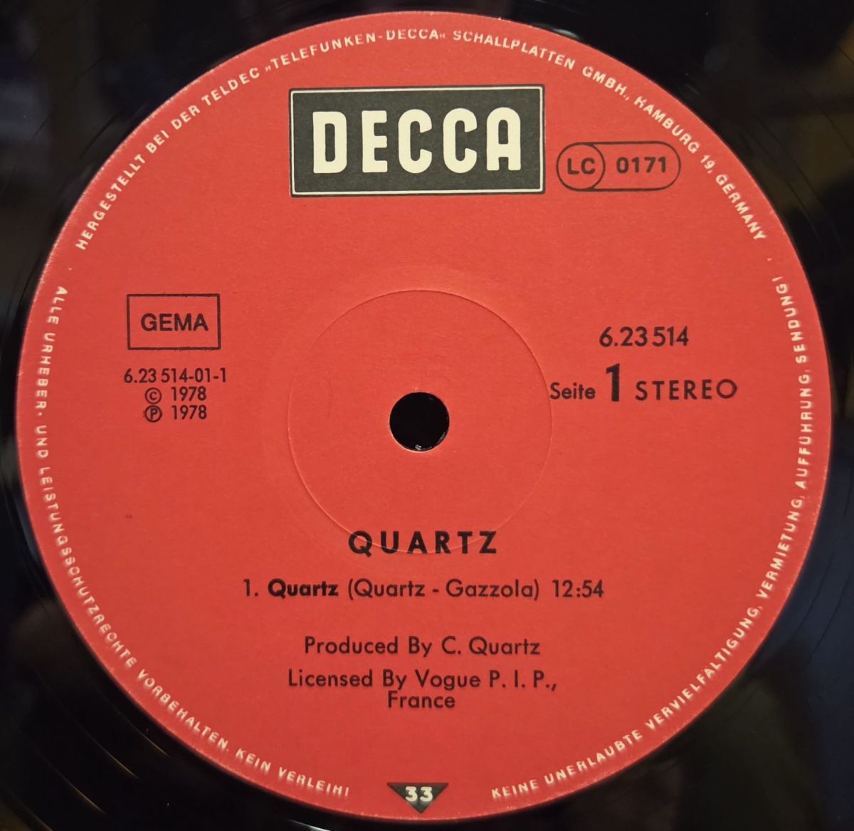 Quartz - QUARTZ Płyta winylowa LP - Vinylhouse - sklep z muzyką na płytach winylowych